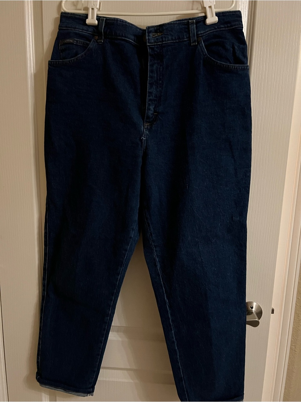 Riders by Lee Women's Dark Blue Relaxed Jeans